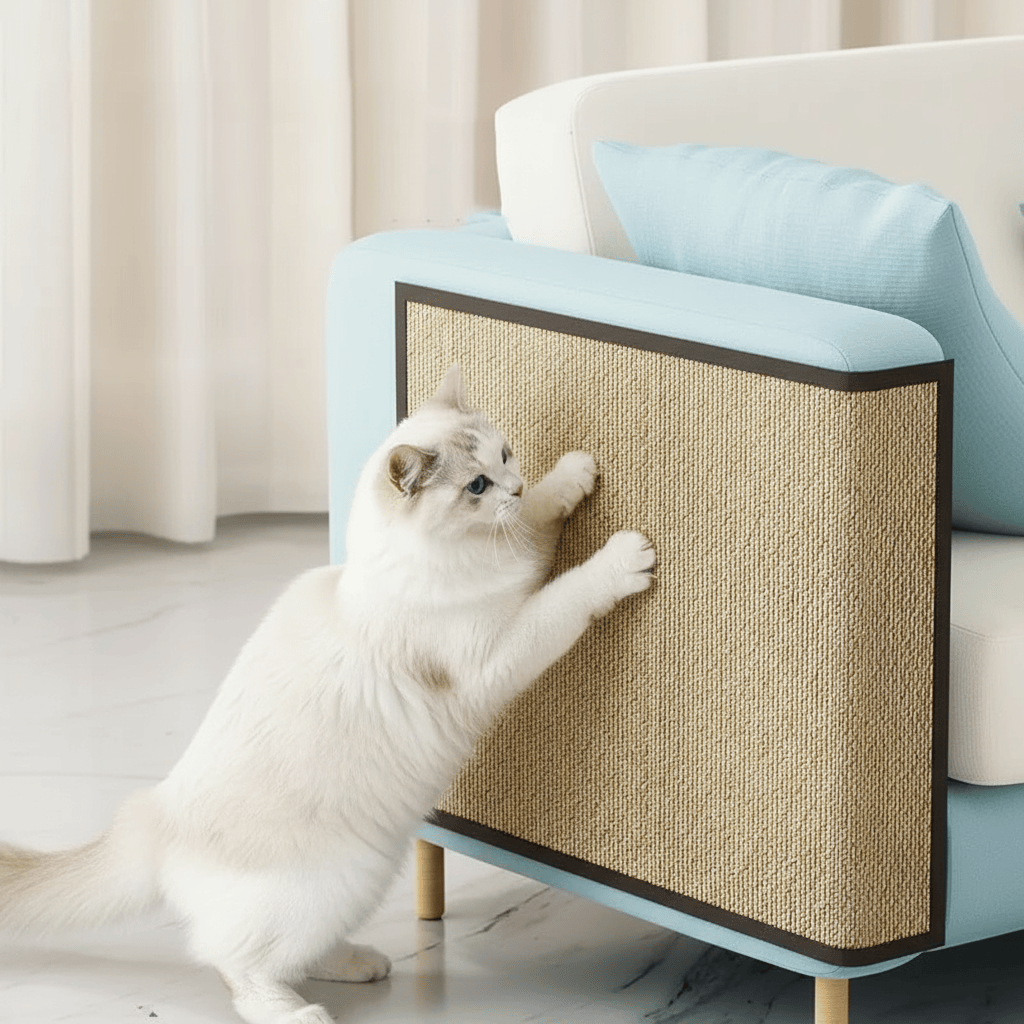 theMiaou 50x80cm Griffoir de Canapé “SofaGuard” – Protection Élégante & Griffage Naturel