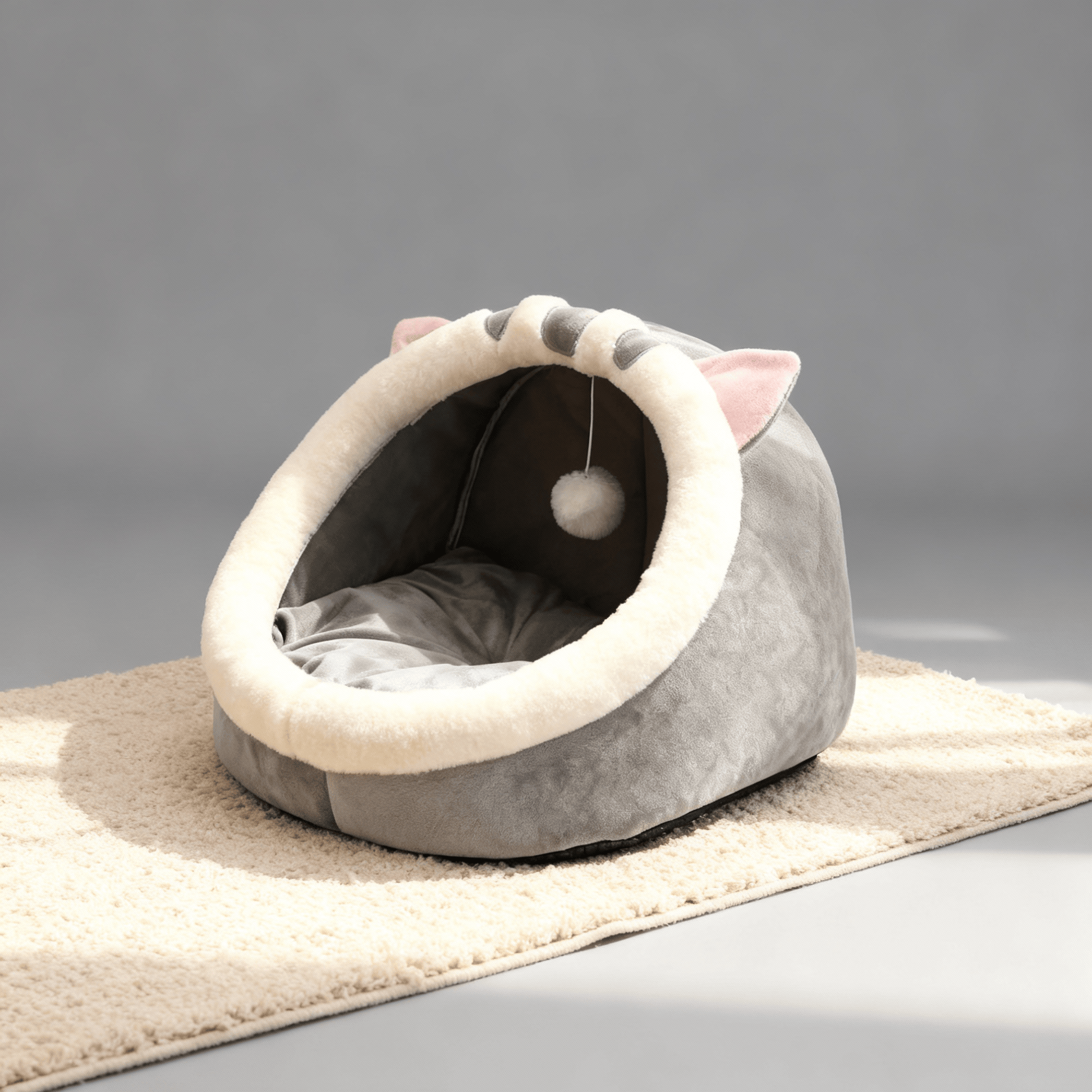 theMiaou Chat / S Panier pour Chat “Mochi Cave” – Maison Douillette et Ludique